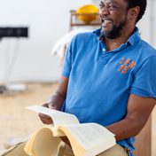 August Wilson's Fences rehearsals with Everal A Walsh