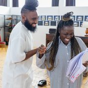 August Wilson's Fences rehearsals with Madeline Appiah and director Daniel Bailey