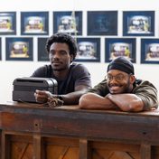 August Wilson's Fences rehearsals with Simon Anthony Rhoden and Michael Ahomka