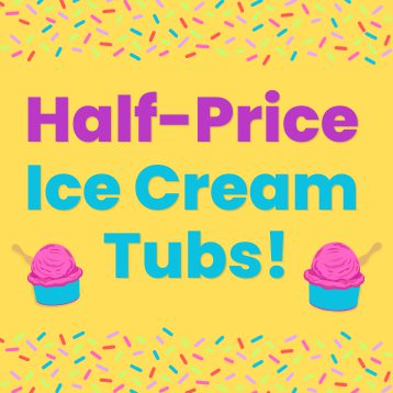 Half Price Ice Creams