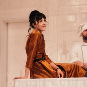 Hedydd Dylan as Hippolyta in A Midsummer Night's Dream