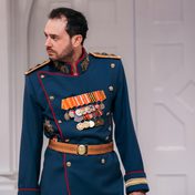 Michael Marcus as Theseus in A Midsummer Night's Dream