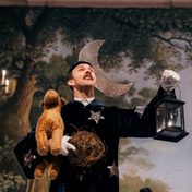 Jack Humphrey as Quince in A Midsummer Night's Dream