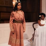 Pria Kalsi as Flute in A Midsummer Night's Dream