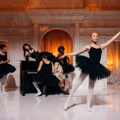 Dannie Harris as Ensemble and cast members in A Midsummer Night's Dream