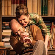 Katy Stephens as Martha and Matthew Pidgeon as George in Edward Albee’s Who’s Afraid of Virginia Woolf?