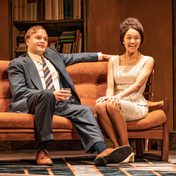 Ben Hall as Nick and Leah Haile as Honey in Edward Albee’s Who’s Afraid of Virginia Woolf?