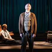 Matthew Pidgeon as George and Ben Hall as Nick in Edward Albee’s Who’s Afraid of Virginia Woolf?