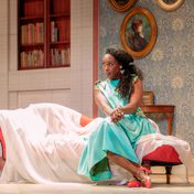 Gloria Onitiri as Marie-Louise in The Constant Wife.