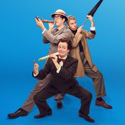 Patrick Warner as Peter Sellers Robert Wilfort as Spike Milligan Jeremy Lloyd as Harry Secombe