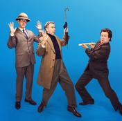 Patrick Warner as Peter Sellers Robert Wilfort as Spike Milligan Jeremy Lloyd as Harry Secombe