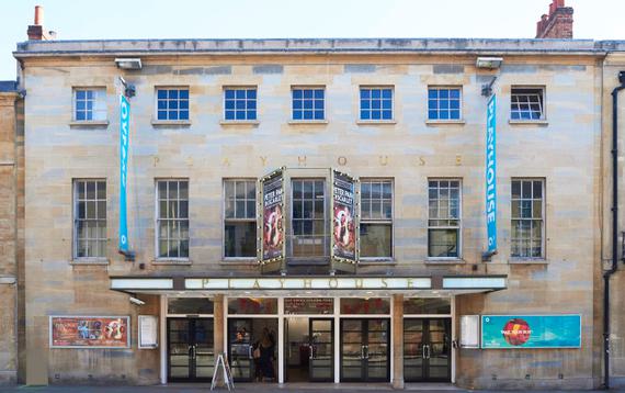 An exterior shot of Oxford Playhouse.