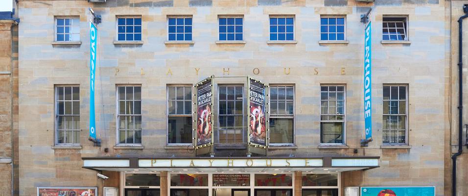 An exterior shot of Oxford Playhouse.