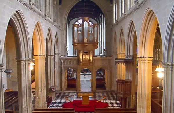 Interior of venue