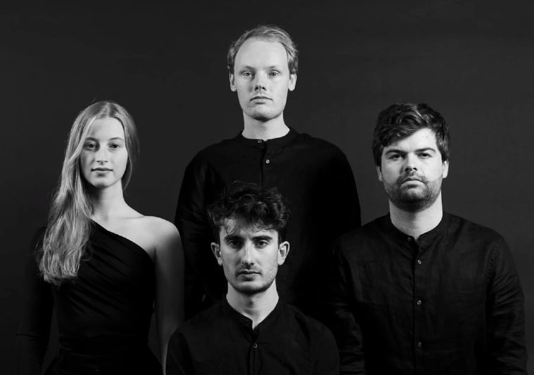 Performers looking at the camera