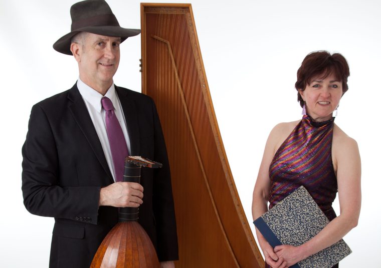 Performers holding their instruments