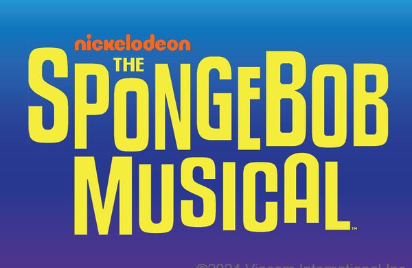 The title of the show in yellow text, on a purple-blue background