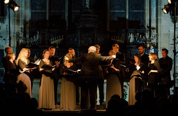 A group of performers