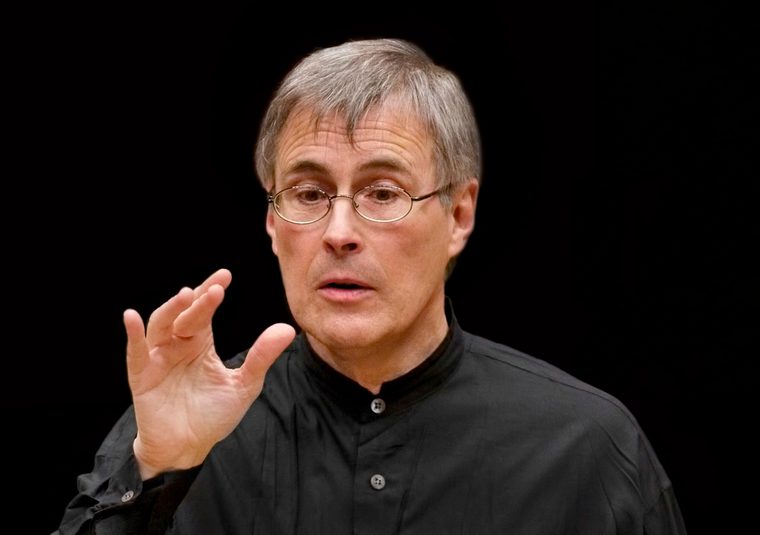 Performer conducting